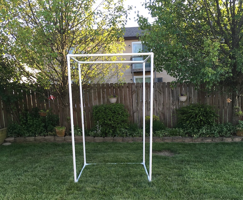 Outdoor shower frame PVC outdoor shower. Portable Shower Etsy