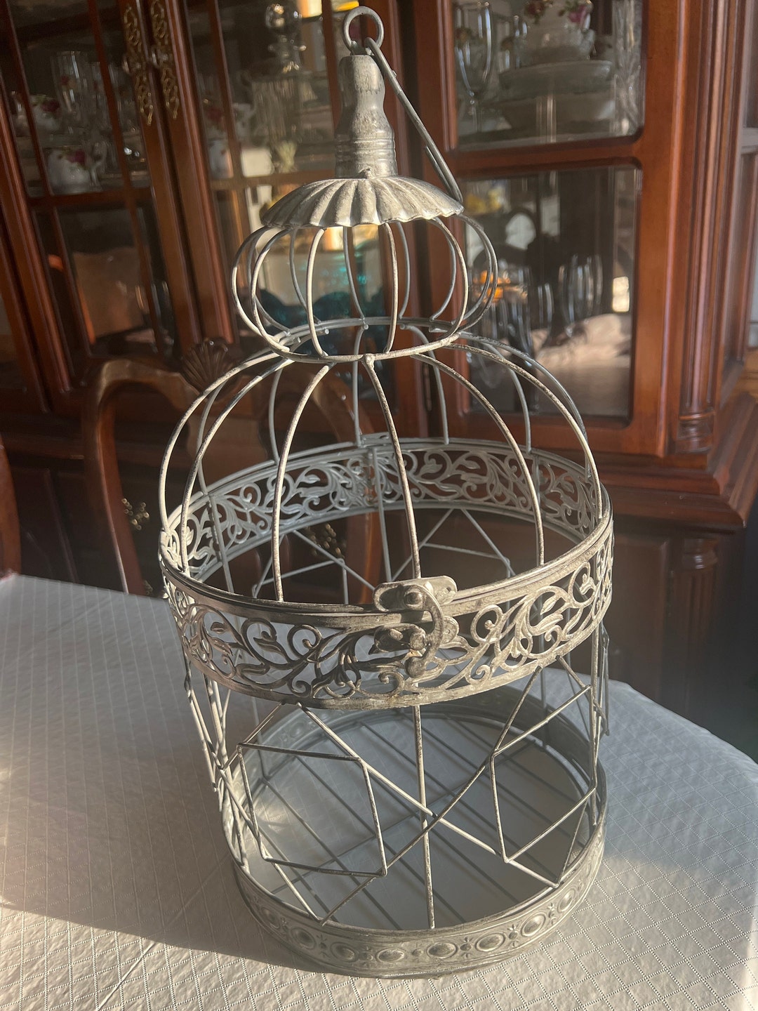 Birdcage Card Holder Wedding Card Box Rustic Inspired Etsy