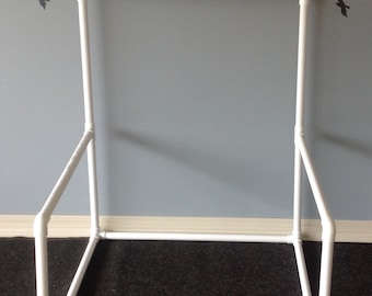 Handmade Newborn Photography Backdrop Stand: 3'x3' PVC Baby Poser