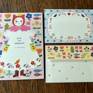 Aiko Fukawa - Cat and onepiece - Writing set