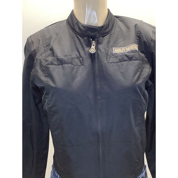 Harley Davidson Women's Black Zip Riding Jacket Coat … - Gem