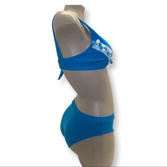Recco Brazilian teal high waist bikini NWT - image 3