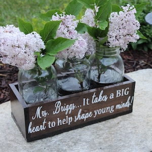 Blumentopf Blumentopf Blumentopf Blumentopf Holz Blumentopf Holz Blumentopf Lehrer Geschenke Lehrer Wertschätzung Geschenk für sie Geschenk für Mama