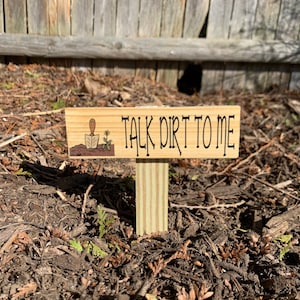 Humor Garden Stakes Herbs Garden Funny Custom Plant Markers Garden Decor Wood Signs Custom Markers Gift for Her Gift for Mom Garden Humor