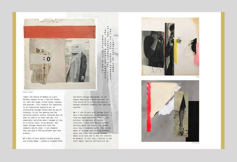 PRINT DRIM/SPACE Magazine Issue 01 Elevating Collag/ists image 5