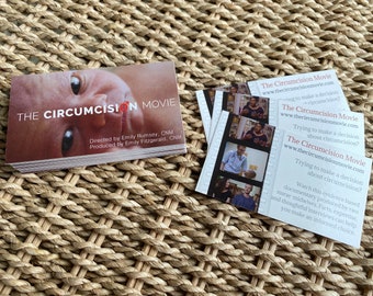 La película de circuncisión - Tarjetas para clientes