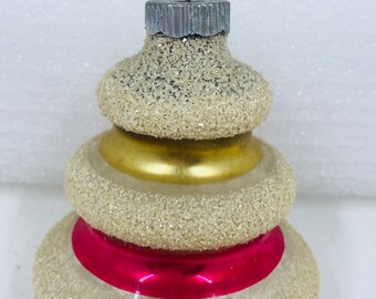 Shiny Brite Ornament, Vintage Shiny Brite, Flying Saucer Shiny Brite, Christmas Tree Ornament