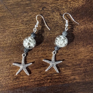 Starfish Bubble Earrings