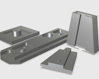 V-Hook kit digital nedladdning för Spirit Halloween litet Proton Pack, Ghostbusters, 3D-utskrift i stl-format