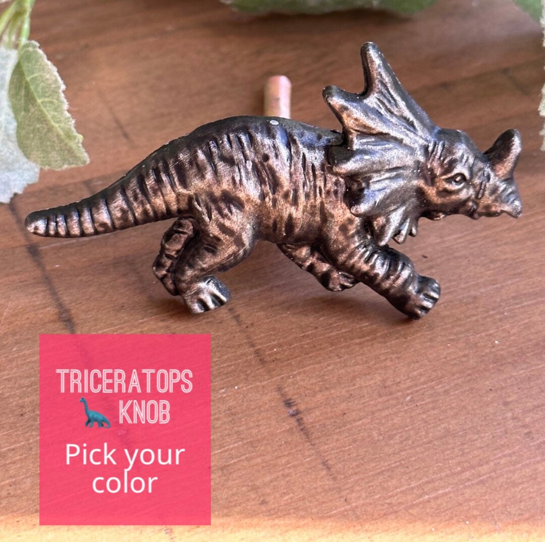 Dinosaur Furniture Knobs / Dinosaur Knob/ Kids Room/ Kids Furniture