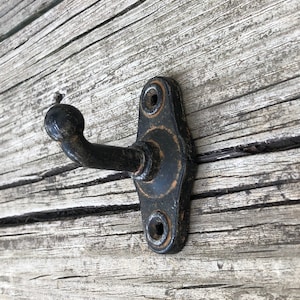 Sale/ Metal wall hook/Pick color/ Shabby chic metal hooks/ Vintage hook/ cabin/ french country/ beach/ metal wall hook/Industrial Hook