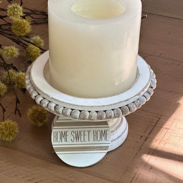 Farmhouse Candle Holder Etsy