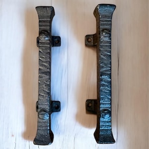 Dark Brown heavy duty Cast iron Barn Handle, Barn door handle