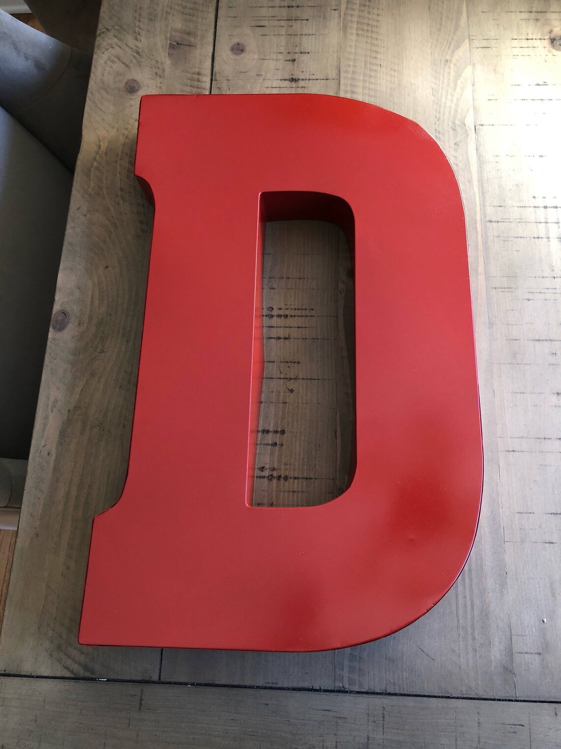 Sale/extra Large Metal Letters/wall Decor/galvanized Metal Etsy