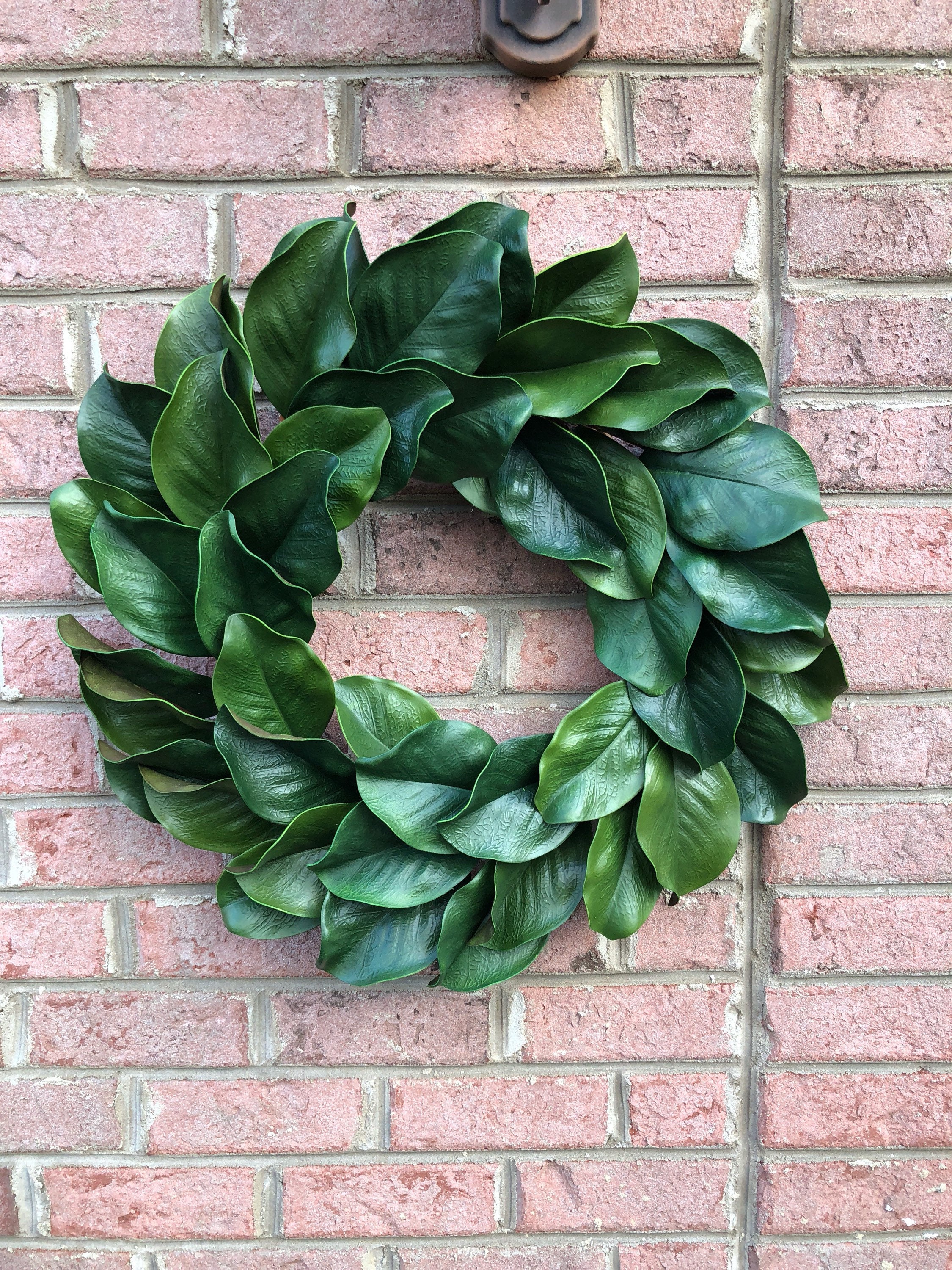 Wreath Large 23-25 Magnolia leaf - België