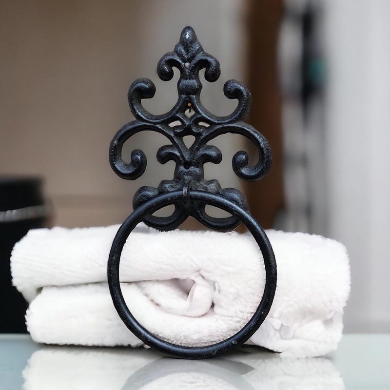 Modern Farmhouse Bathroom Towel Holder