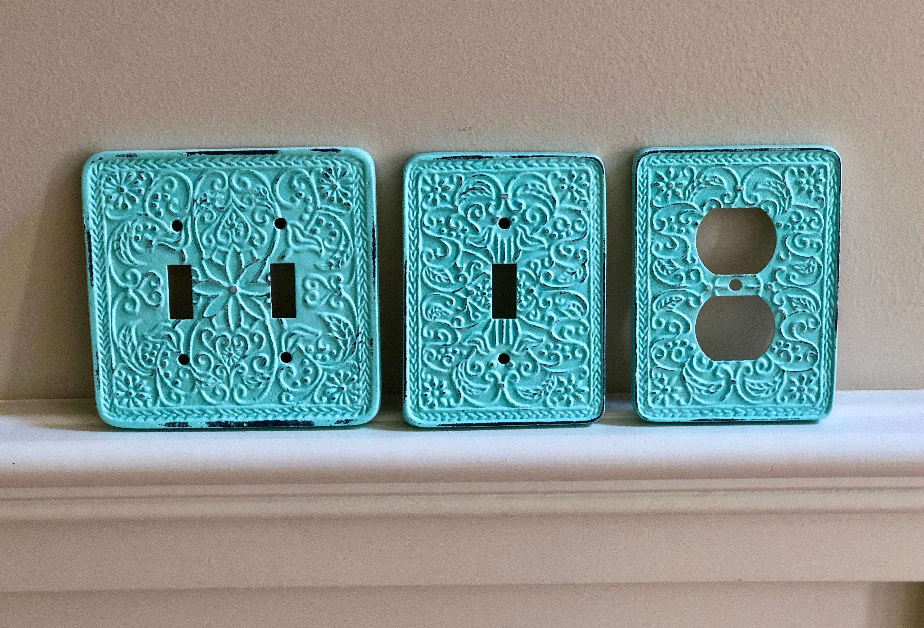 Sale/cast Iron Double Light Switch Cover/single Light Switch Etsy