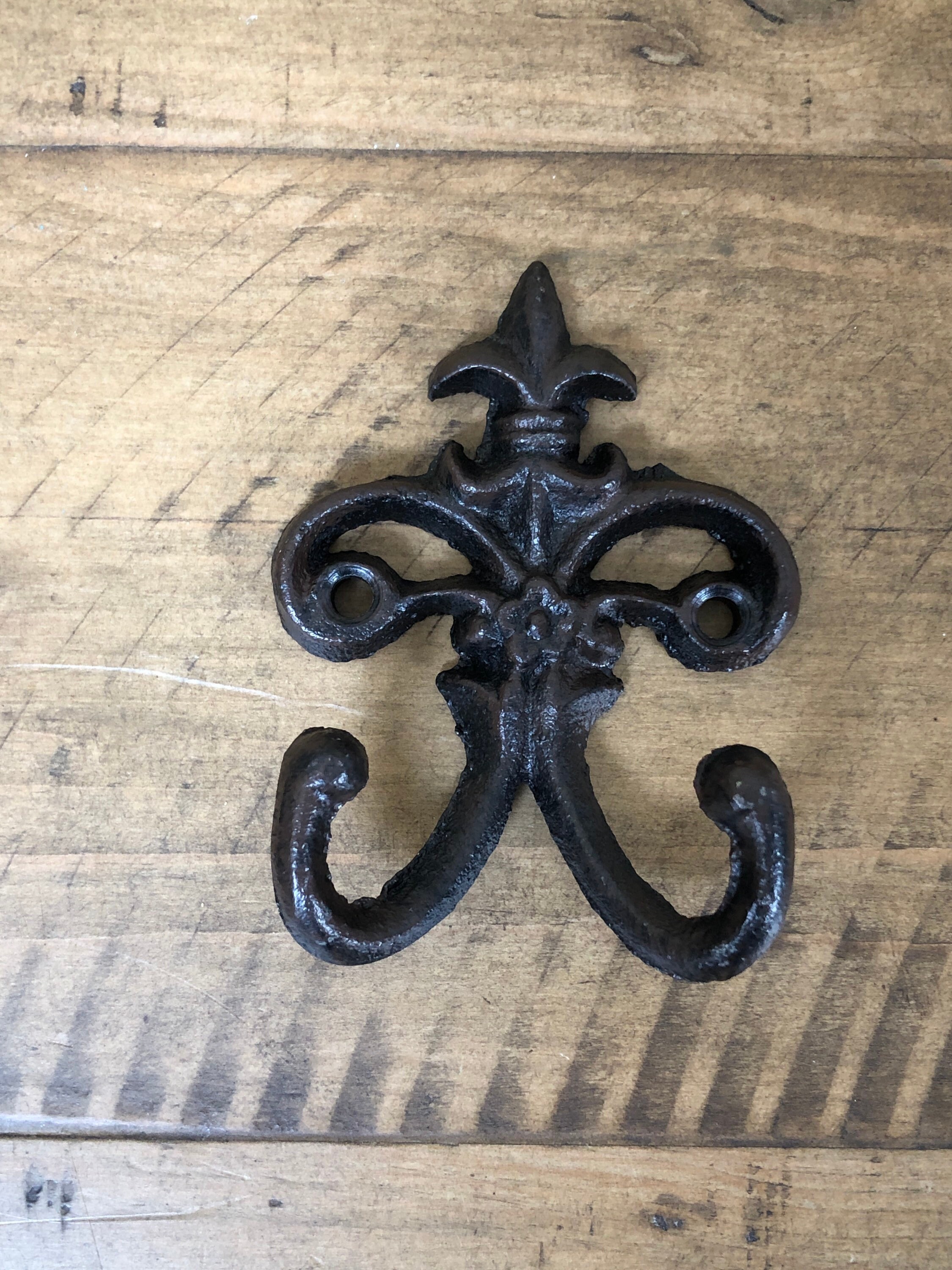 Venta / Hierro fundido Gancho de pared decorativo / Pick color | Etsy