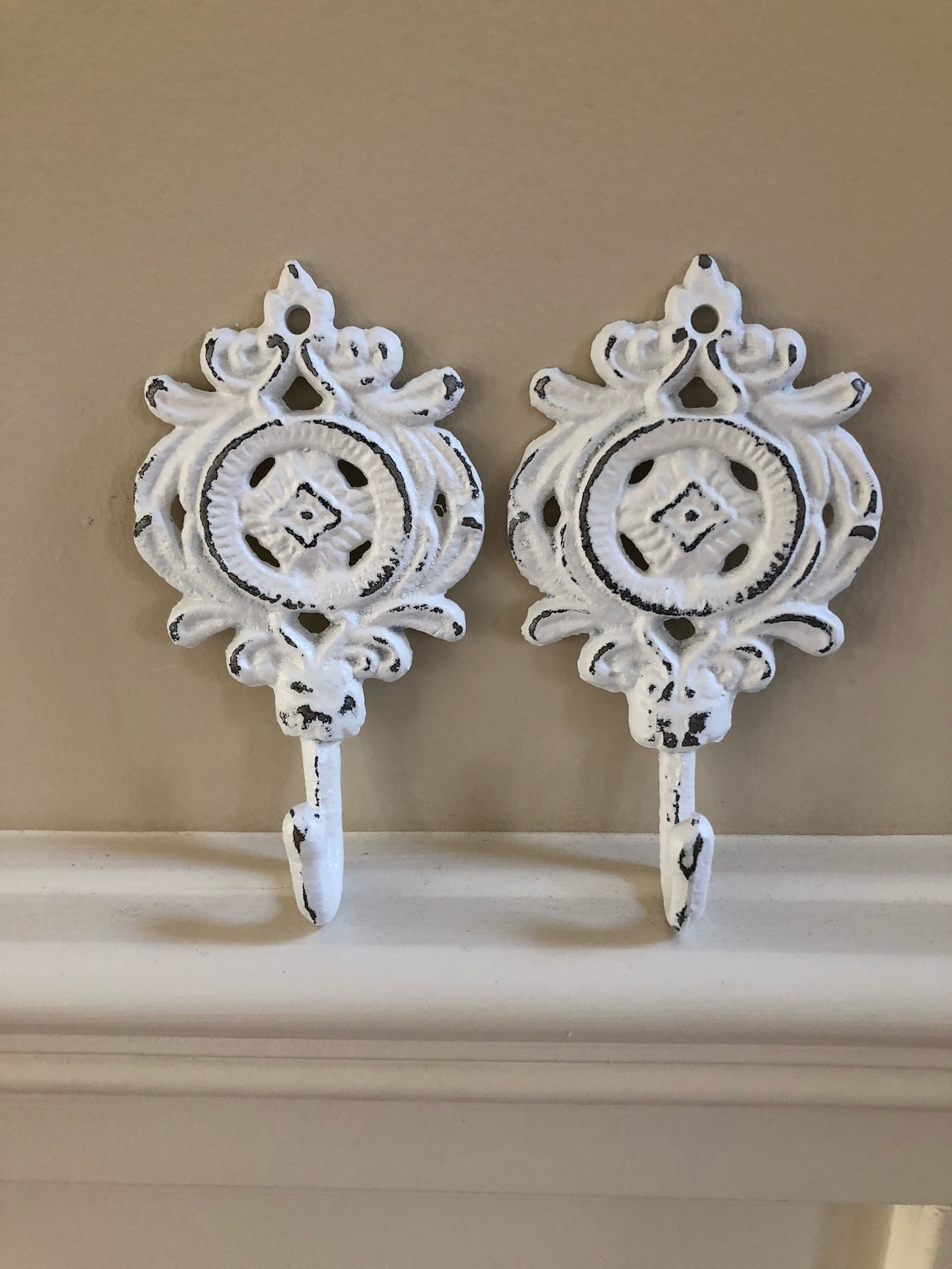 On Sale/cast Iron Decorative Wall Hook/laundry Room Hooks/ Etsy