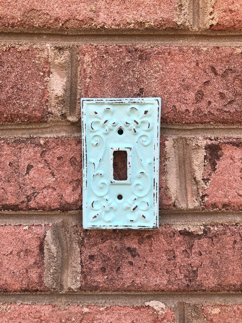 SALE/Cast Iron Double Light Switch Cover/single light switch Etsy