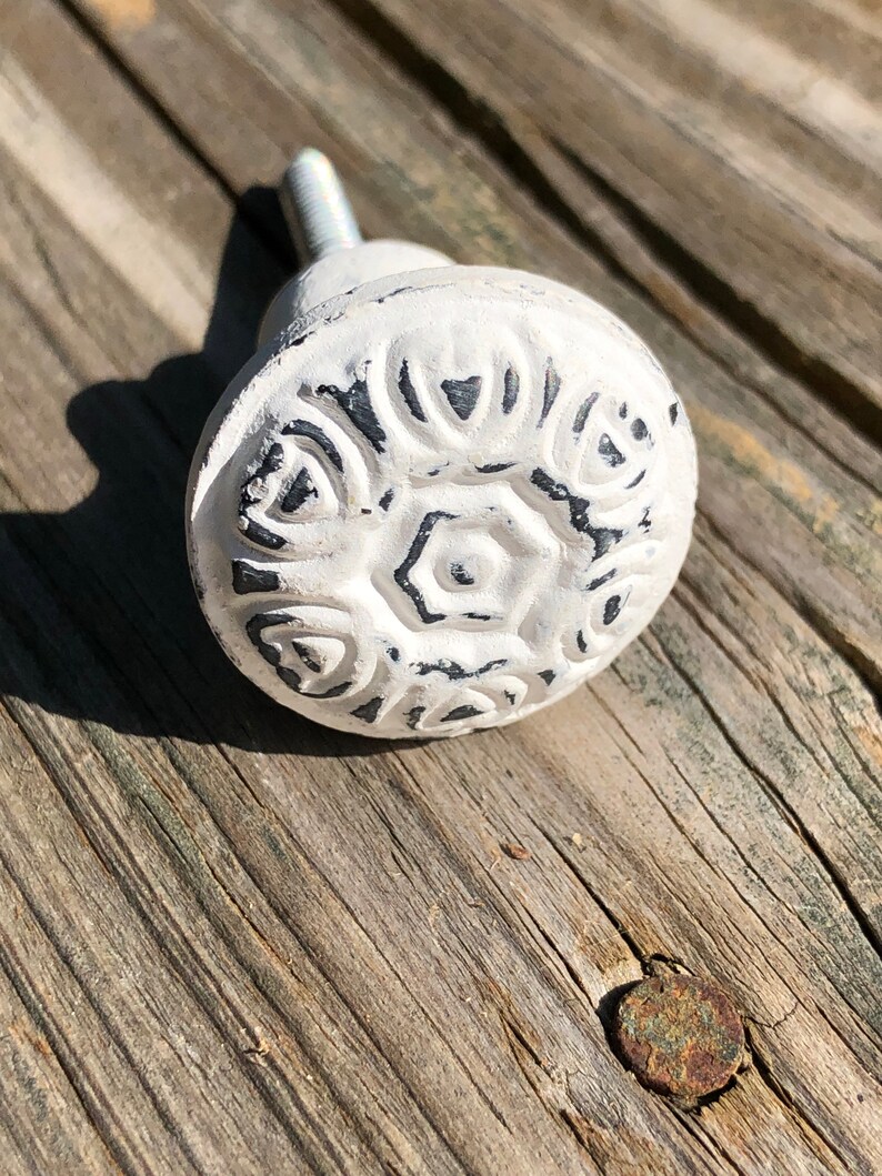 Cottage Chic Knobs / Drawer or Desk Knobs / Dresser Drawer Etsy
