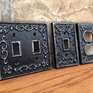 ON SALE/Light Switch Cover/ Nursery/Shabby Chic cover/Bedroom/Light Switch Plate/Decorative wall Cover/ Outlet Cover/ Shabby Chic/