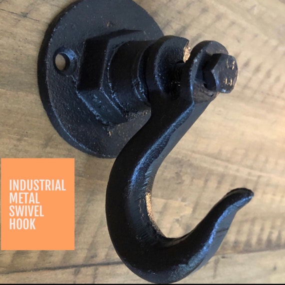 Sale/ Industrial Metal Wall Hook/swivel Metal Hook/vintage Hook/ Industrial  Red Wall Hook / Steampunk Decor / Metal Pipe Towel Wall Hooks -  UK