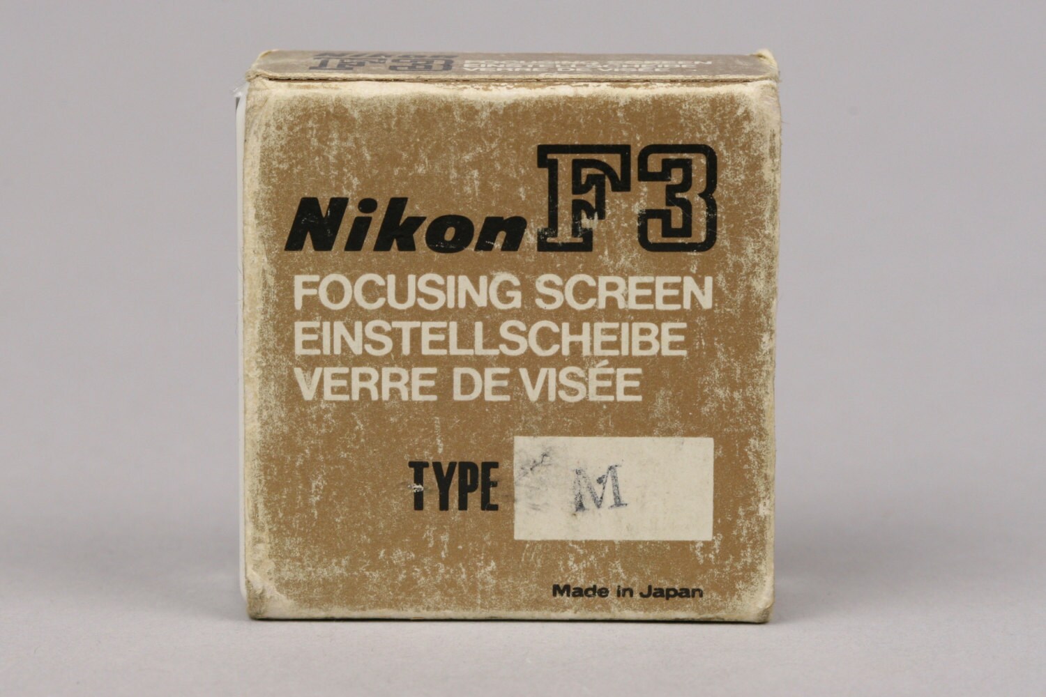 Nikon F3 Focusing Screen Type M, for Close-up and Other High