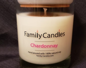 Family Candles - Chardonnay 12oz Soy Candle