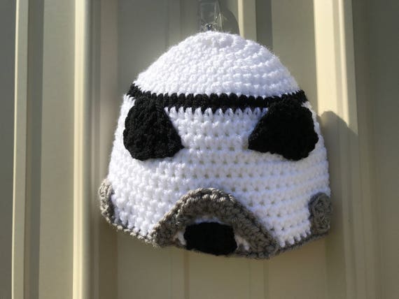 Crochet Storm Trooper Inspired Hat Australia
