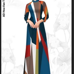 Ao Dai Viet Nam - Etsy