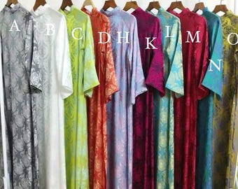 Ao dài suong gấm Tho /Size S to 4XL /10 color/,Ao dai beautiful and modern,ao dai for women /No pants