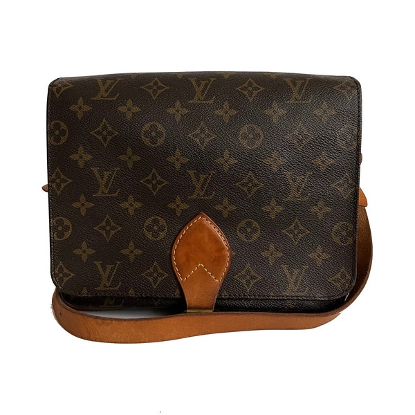 LOUIS VUITTON Vintage Monogram Cartouchiere 26 M51252 