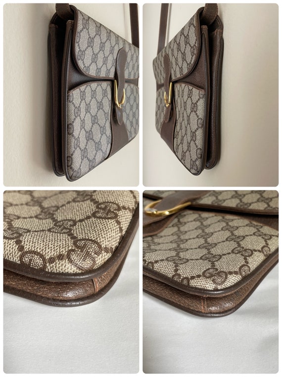 Gucci Vintage Accessory Collection Saddle Flap Sh… - image 3