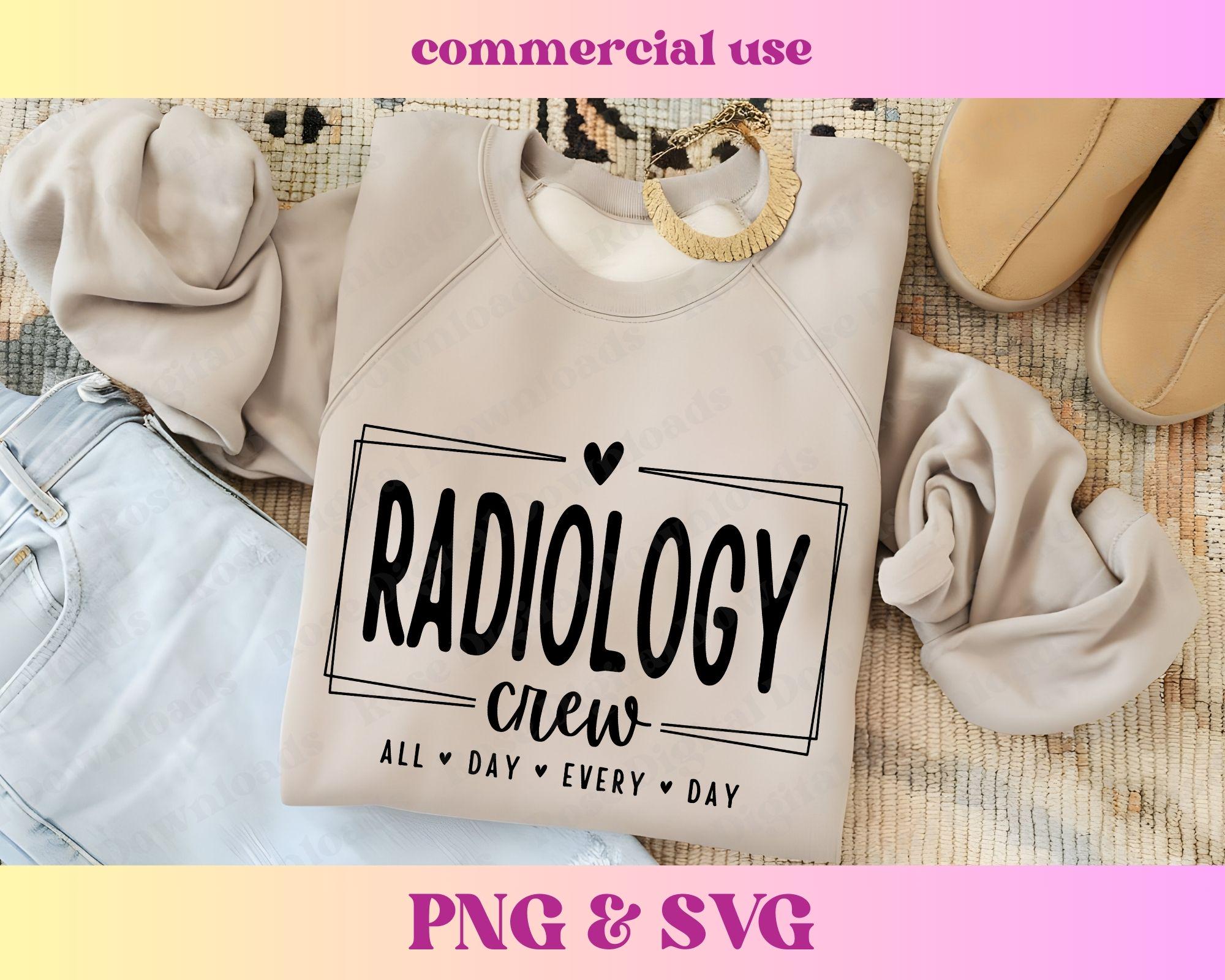 Rad Tech Crew Radiology Crew PNG SVG | Radiologic Technologist Shirt | Rad Tech ...