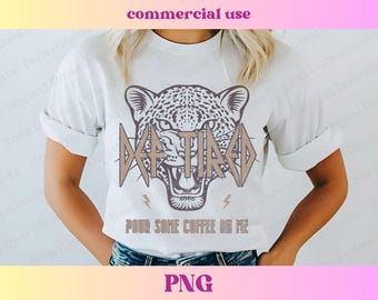Trendy Distressed Retro Def Tired Coffee PNG | Vintage Retro aesthetic design | Cute Coffee Lover Sublimation | Mama Coffee T-Shirt digital