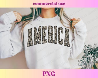 Leopard America PNG | 4th Of July | Distressed Cheetah America | Patriotic Sublimation File Tshirt design | Retro vintage leopard USA PNG