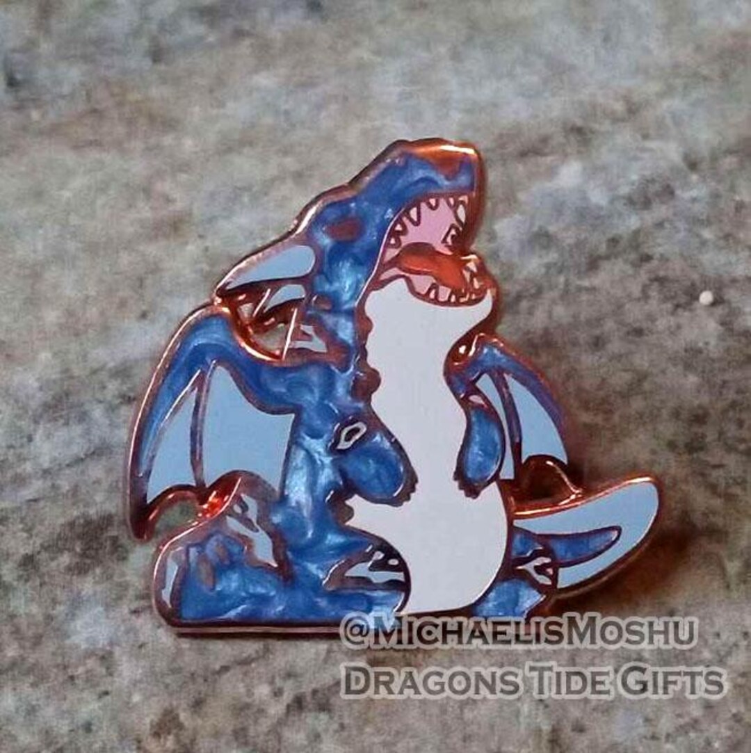 Dragon Hard Enamel Pin - Etsy