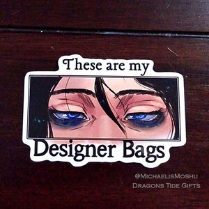 Designer Bags Funny Sticker