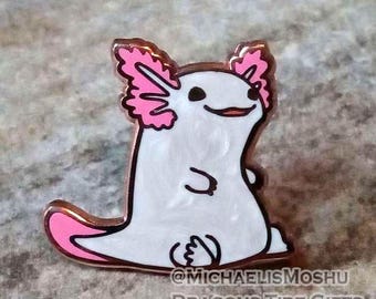 Axolotl Hard Enamel Pin