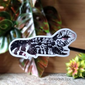 Leuke Tegu-sticker