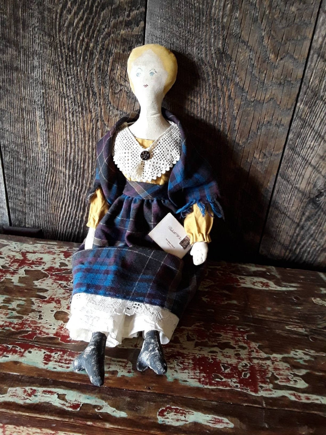 Cloth doll artists sale