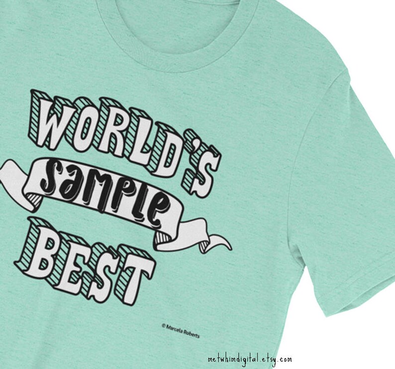 World's Best Shirt Personalized Men's Shirt Custom Etsy
