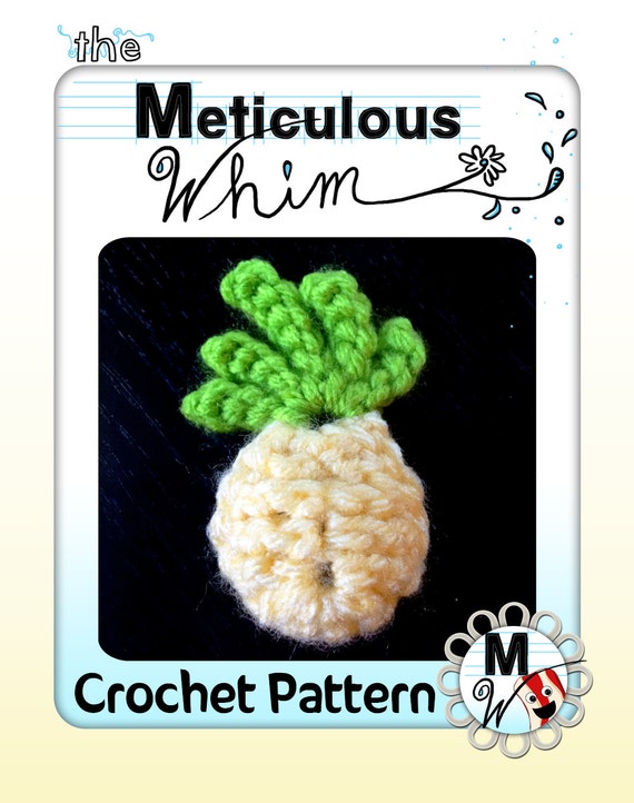 Pineapple Crochet Pattern Crochet Pineapple Pop 3d Etsy