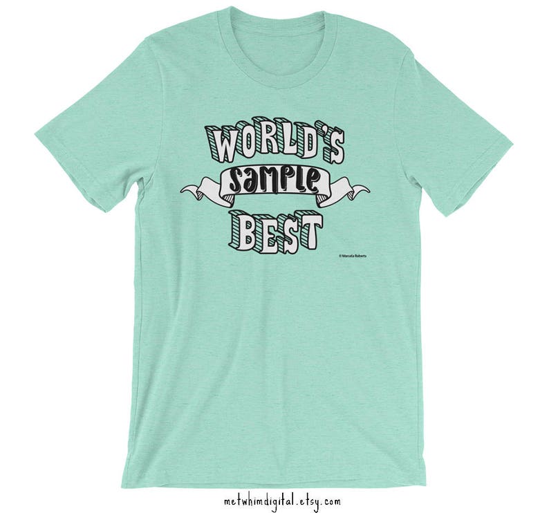 World's Best Shirt Personalized Men's Shirt Custom Etsy