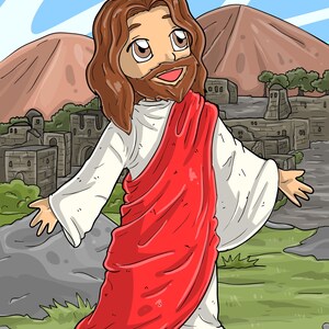 Bible Characters in Action Coloring Pages 30 Page Downloadable PDF