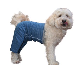 Mozzie Pants, Original Dog Diaper, Dog Pants, dog wounds, dog surgery, dog cone, Dog Incontinence,  Dog in heat, dog hot spots, E-Collar