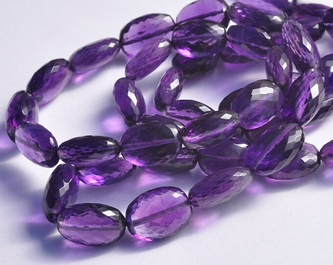 Natural AAA African Amethyst - 9x6mm Pear Cut Gemstone - 1.30 Carats - Loose Stone