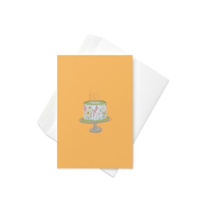 Birthday Cake Card