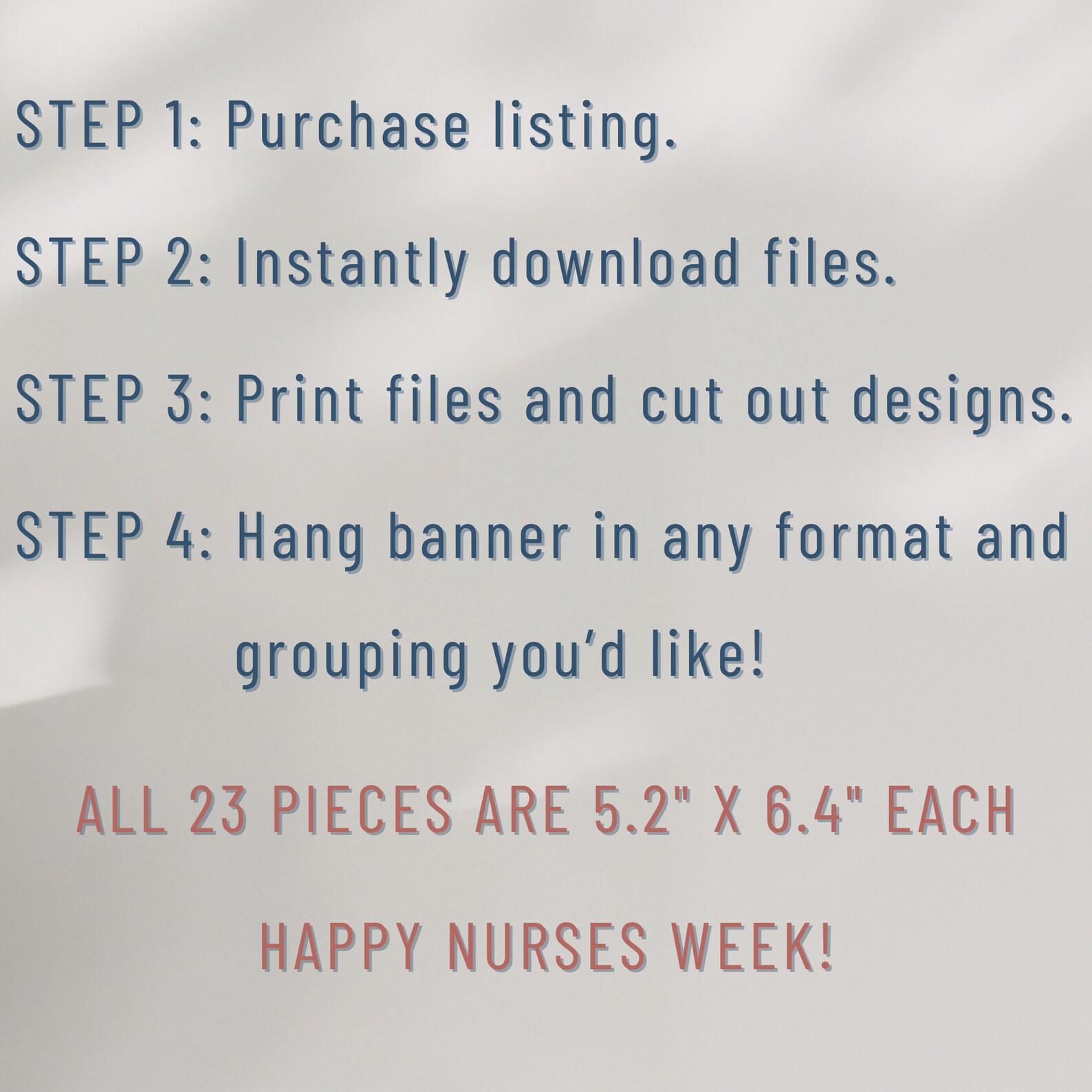 Nurses Week Printable Banner, Healthcare Appreciation (PDF Download) - Etsy